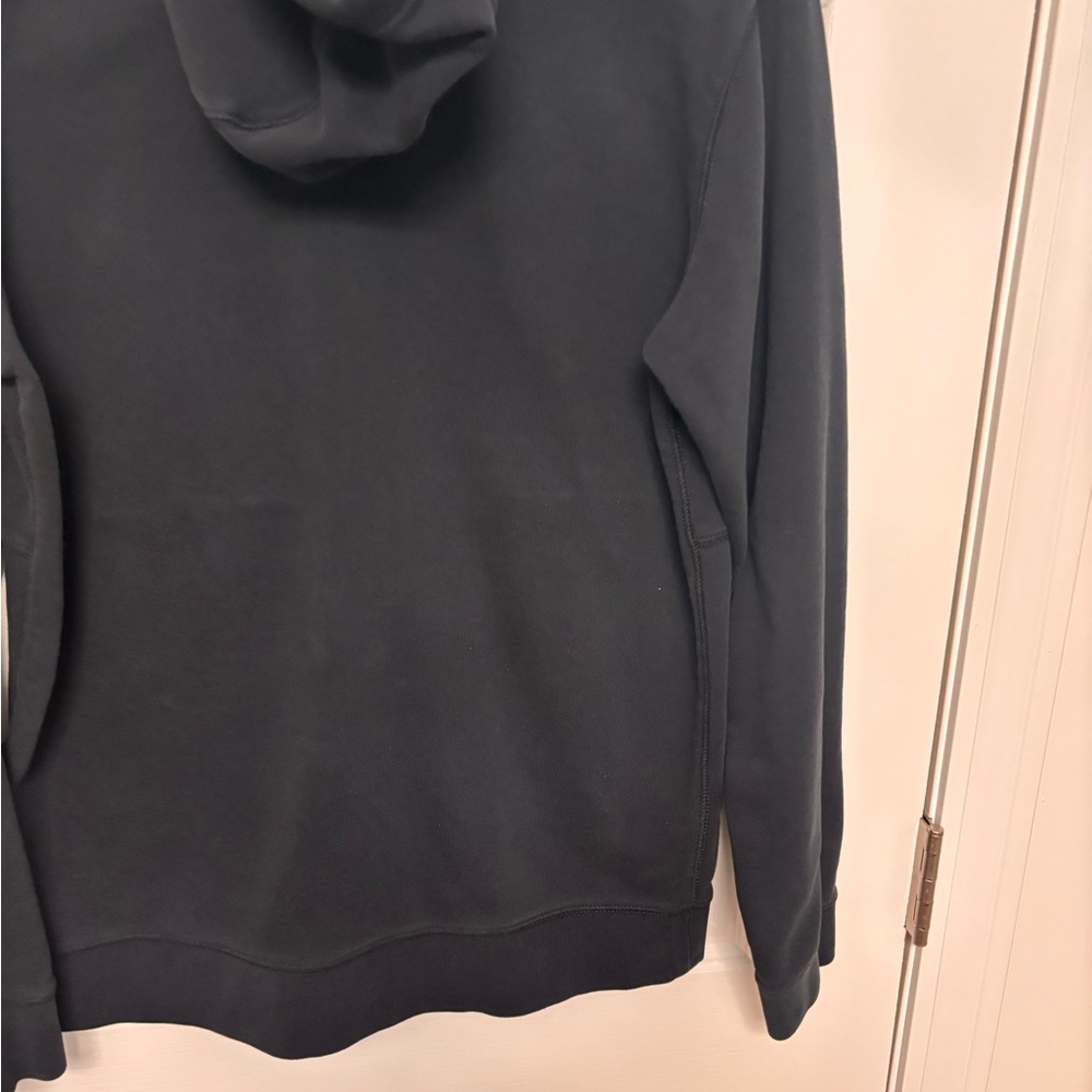Jordan Black Hoodie with White Jumpman - Picture 9 of 11